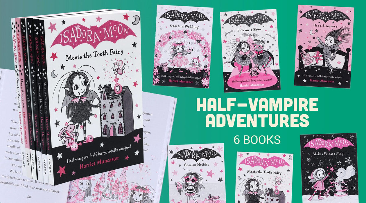 Isadora Moon by Harriet Muncaster 6 Books Collection Set - Ages 5+ - Paperback 5-7 Oxford University Press