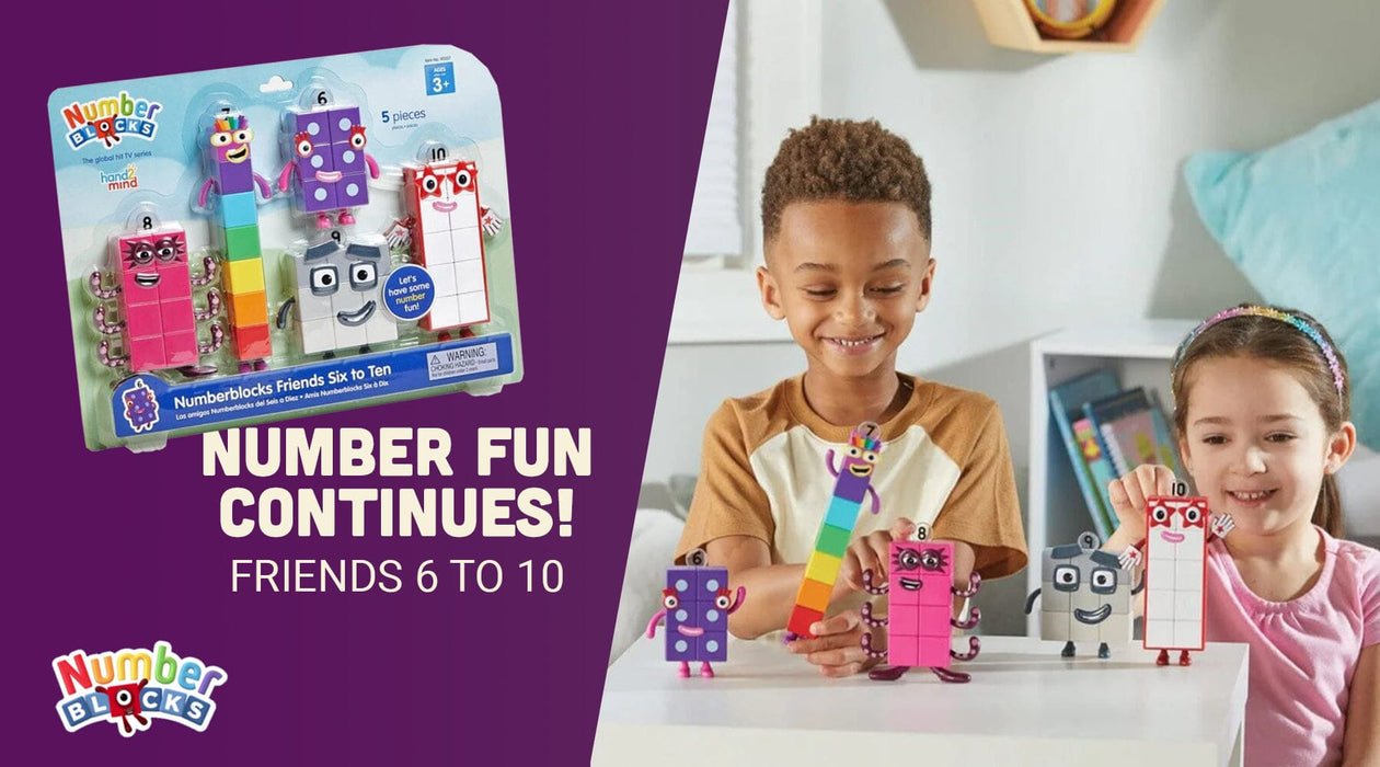 Numberblocks Friends Six to Ten By Learning Resources - Ages 3+ 0-5 Learning Resources