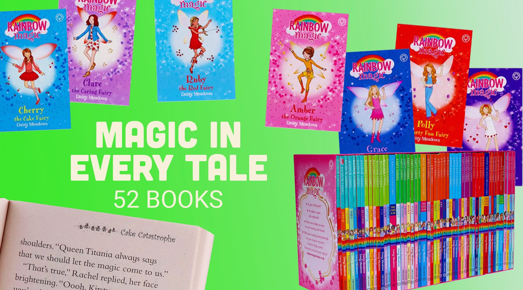 A Year of Rainbow Magic 52 Books Box Set — Books2Door