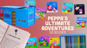 The Ultimate Peppa Pig Collection 50 Books Box Set By Ladybird - Ages 5+ - Hardback B2D DEALS Penguin