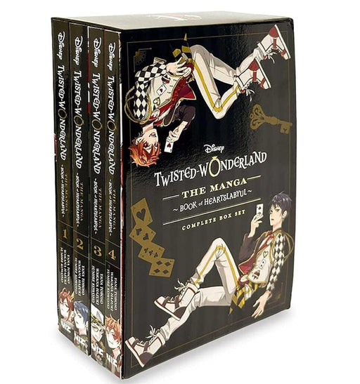 Disney Twisted-Wonderland: The Manga - Book of Heartslabyul 4 Books Complete Box Set - Manga - Paperback Young Adult Viz Media, LLC