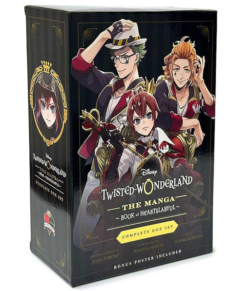 Disney Twisted-Wonderland: The Manga - Book of Heartslabyul 4 Books Complete Box Set - Manga - Paperback Young Adult Viz Media, LLC