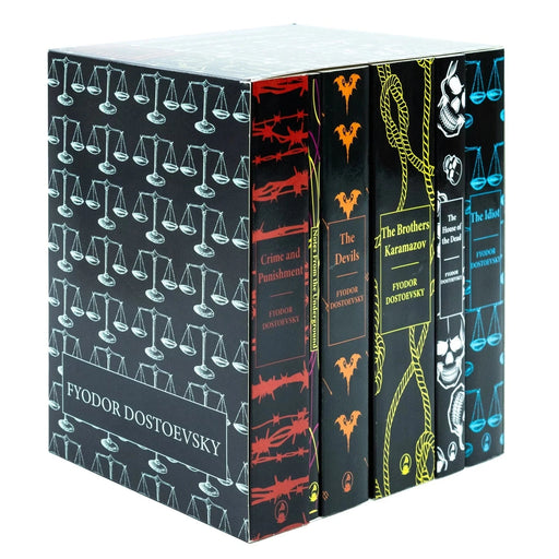 Damaged - Complete Collection of Fyodor Dostoevsky 6 Books Set - Fiction - Paperback - I 23 Fiction Classic Editions