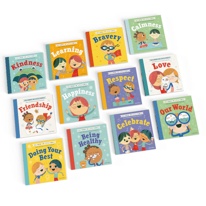Big Words for Little People By Helen Mortimer & Cristina Trapanese 12 Books Collection Set - Ages 3+ - Hardback 0-5 Oxford University Press