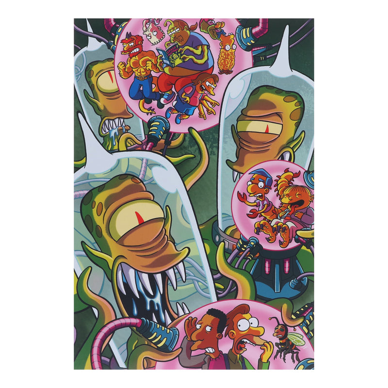 The Simpsons Treehouse of Horror Ominous Omnibus Vol. 1: Scary Tales & Scarier Tentacles by Matt Groening - Ages 12+ - Hardback 9-14 Abrams