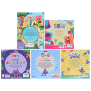 Numberblocks, Colourblocks & Alphablocks 5 Books Collection Set - Ages 3-6 - Paperback/Hardback 3-5 Sweet Cherry Publishing