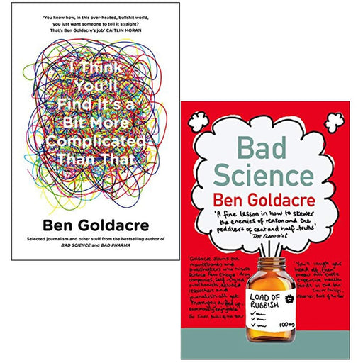 Ben Goldacre Collection 2 Books Set - Non Fiction - Paperback Non-Fiction 4th Estate