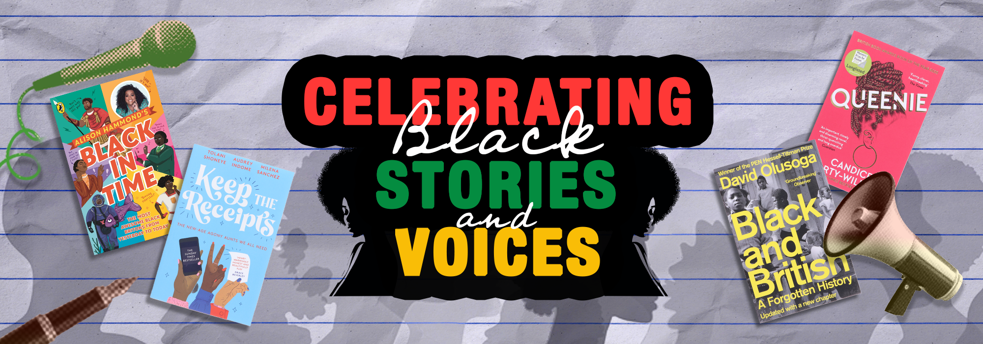 Celebrating Black Stories page banner