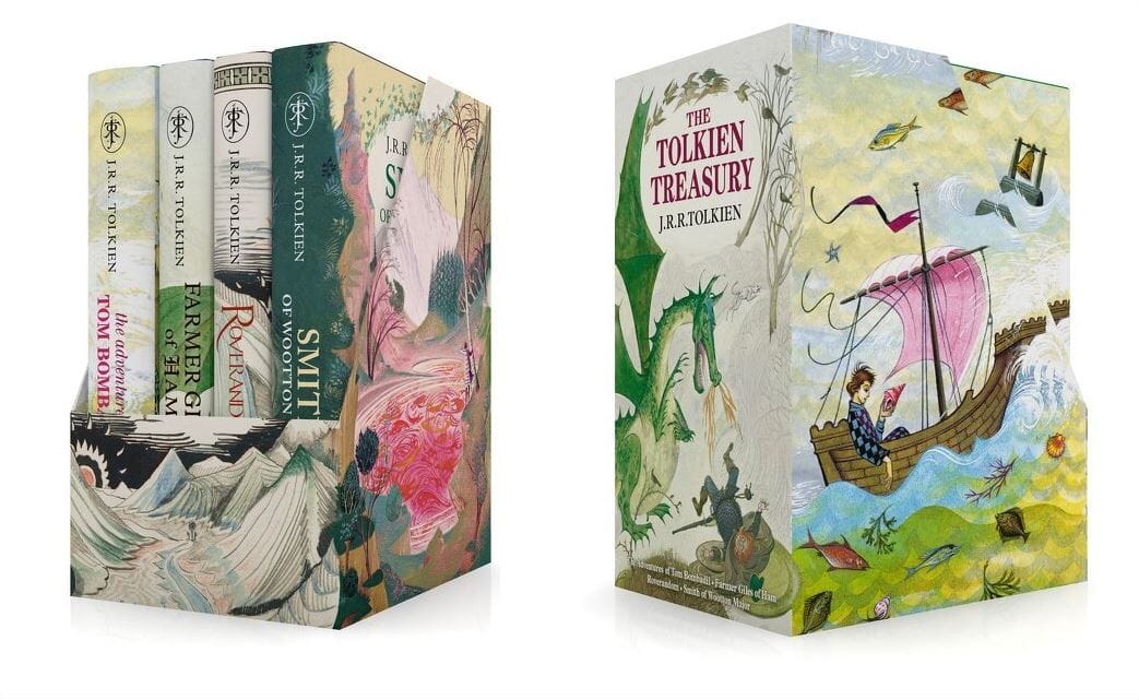The Tolkien Treasury 4 Books Collection Box Set By J.R.R Tolkien - Ages 7-9 - Hardback 7-9 HarperCollins Publishers