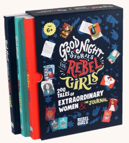 Good Night Stories for Rebel Girls Collection (2 Books & Journal): 3 Books Box Set - Ages 6+ - Paperback 7-9 Rebel Girls Inc