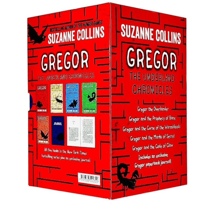 Gregor The Underland Chronicles Series By Suzanne Collins 6 Books Set - Ages 9-14 - Paperback 9-14 Scholastic