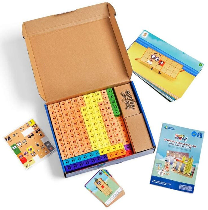 MathLink Cubes Numberblocks 21-30 Activity Set by Learning Resources ...