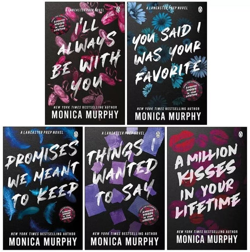 Lancaster Prep Series by Monica Murphy 5 Books Collection Set - Fiction - Paperback Fiction Penguin