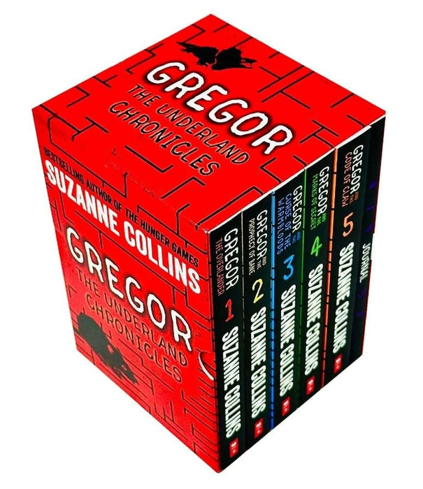 Gregor The Underland Chronicles Series By Suzanne Collins 6 Books Set - Ages 9-14 - Paperback 9-14 Scholastic