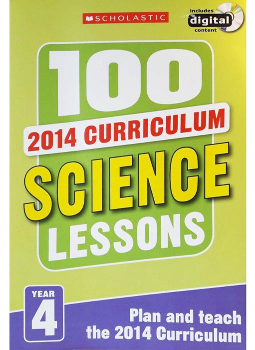 100 Science Lessons for 2014 Curriculum (Year 4) by Kendra McMahon - Ages 8-11 - Paperback 9-14 Scholastic