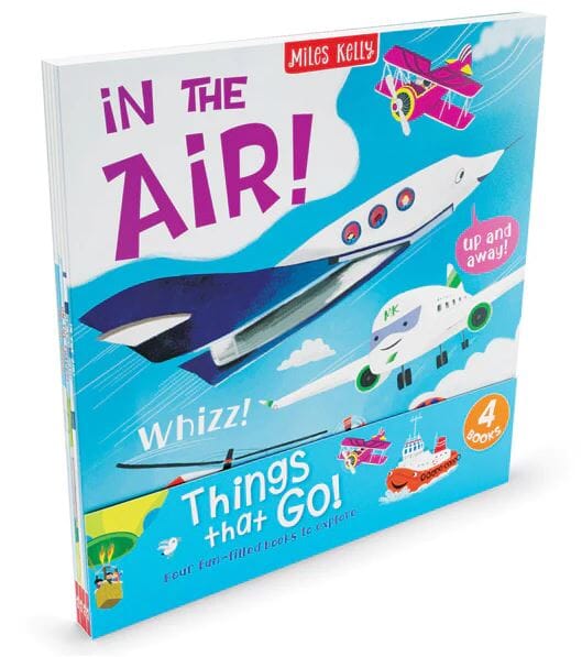 Things that Go! By Miles Kelly 4 Books Collection Set - Ages 3+ - Paperback 0-5 Miles Kelly Publishing Ltd