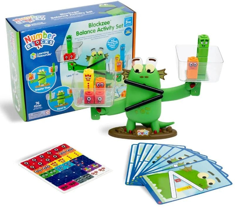 Numberblocks Blockzee Balance Activity Set (76 Pieces) By Learning Resources - Ages 3+ - Educational Toys 0-5 Learning Resources