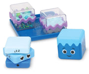 Cool Down Cubes Sensory Fidget Set: Squeeze, Spin, Solve and Shift - Ages 3+ - Educational Toys 5-7 Learning Resources