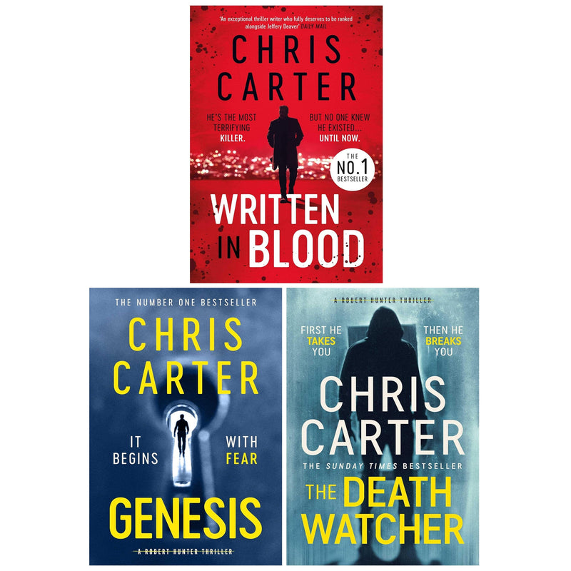 Robert Hunter Series by Chris Carter (Book 11-13) Collection 3 Books Set - Fiction - Paperback Fiction Simon & Schuster