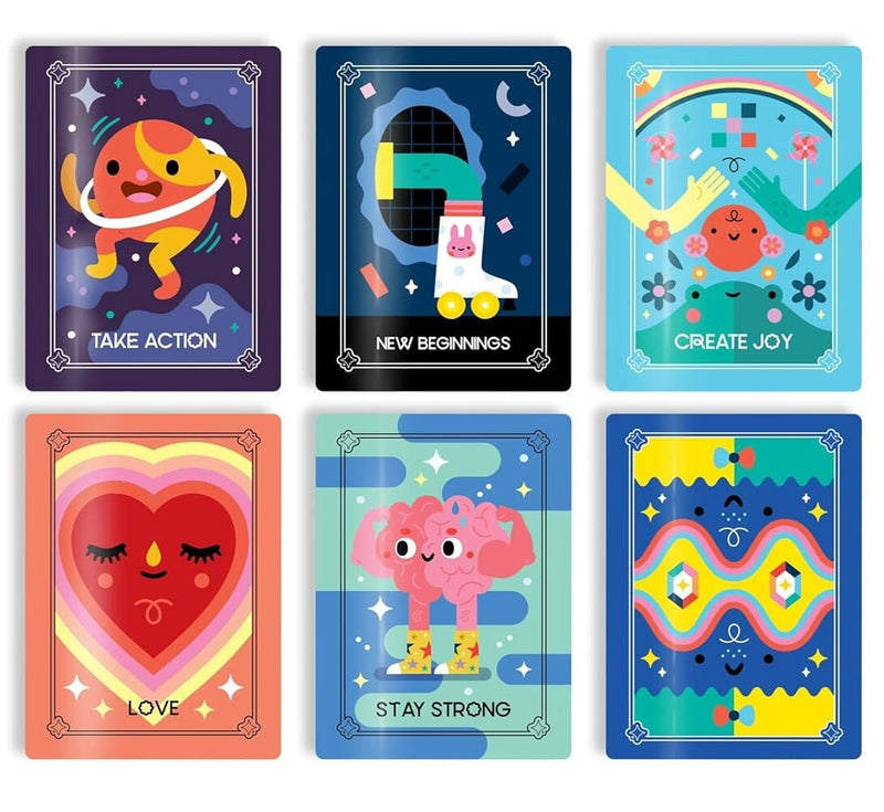 Cosmic Kindness Oracle Deck: A 60-Card Deck for Friendship, Fun, and Big Feelings by Michelle Romo - Ages 8-12 - Paperback 7-9 Union Square Gift