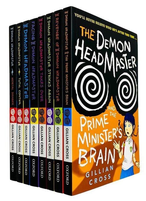 The Demon Headmaster Collection 8 Books Set - Fiction - Paperback - Gillian Cross 9-14 Oxford University Press