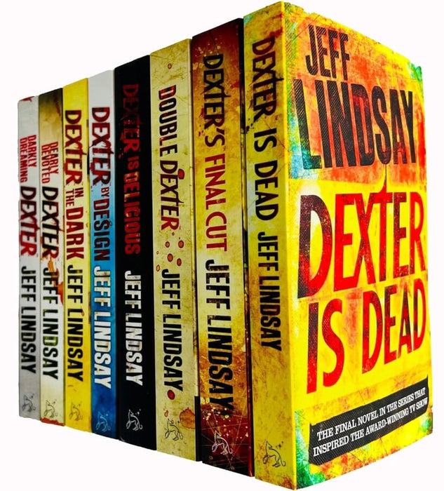 Dexter Complete Collection 8 Books Set by Jeff Lindsay - Fiction - Paperback B2D DEALS Orion Publishing Co