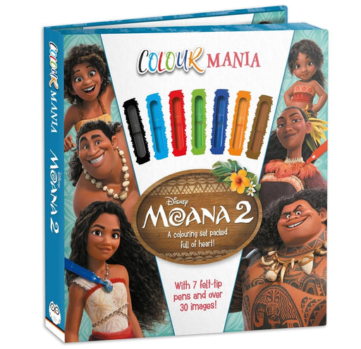 Disney Moana 2: Colourmania: A Colouring Set Packed Full of Heart! - Ages 4-6 - Paperback 3-5 Autumn Publishing