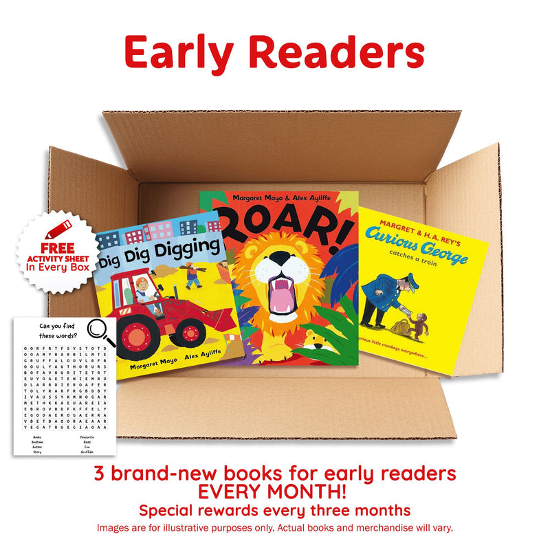 Early Reading Subscription Box (Ages 3–5) (UK Subscription Box) 5-7 Books2Door
