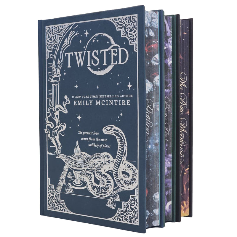 Never After Series by Emily McIntire 3 Books Collector's Edition Set (Sprayed Edges) - Fiction - Hardback Fiction Sourcebooks