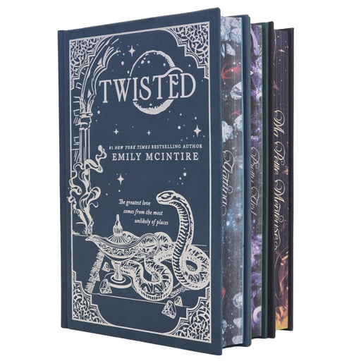 Never After Series by Emily McIntire 3 Books Collector's Edition Set (Sprayed Edges) - Fiction - Hardback Fiction Sourcebooks