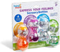 Express Your Feelings Sensory 4 Bottles (Excited, Impatient, Lonely & Nervous) - Ages 3+ - Educational Toys Educational Toys Learning Resources