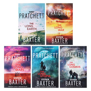 The Long Earth by Terry Pratchett & Stephen Baxter: Complete Books 1-5 Collection Set - Fiction - Paperback Fiction Corgi Books