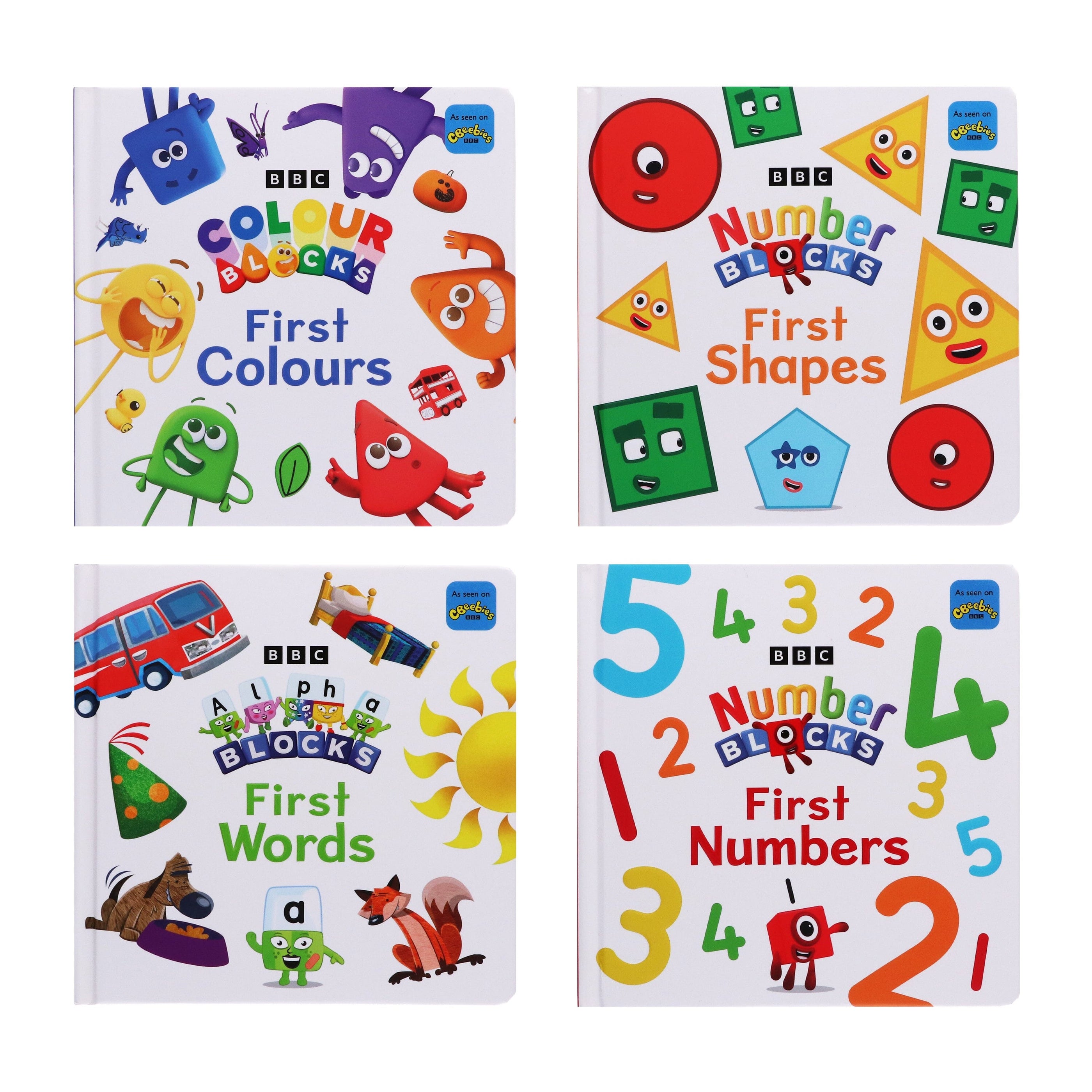 Alphablocks First Numberblocks, Alphablocks and Colourblocks First Collection — Books2Door