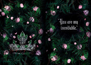 Fearless Journal (The Powerless Trilogy By Lauren Roberts) 240 Ruled Pages, Archival Paper, Metal Corners, Velvet Ribbon & Sprayed Edges - Hardcover Non-Fiction Insight Editions