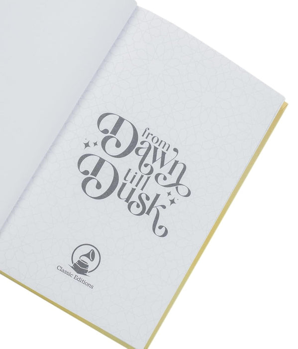From Dawn till Dusk Ramadan Journal: 30-Day Planner for Prayers, Daily Duas, Gratitude, Guidance & Reflection by Salma Thadha - Non Fiction - Hardback Non-Fiction Fox Eye Publishing