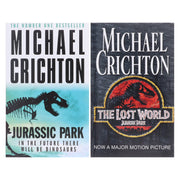 Jurassic Park & The Lost World by Michael Crichton: 2 Books Collection Set - Fiction - Paperback Fiction Penguin Random House