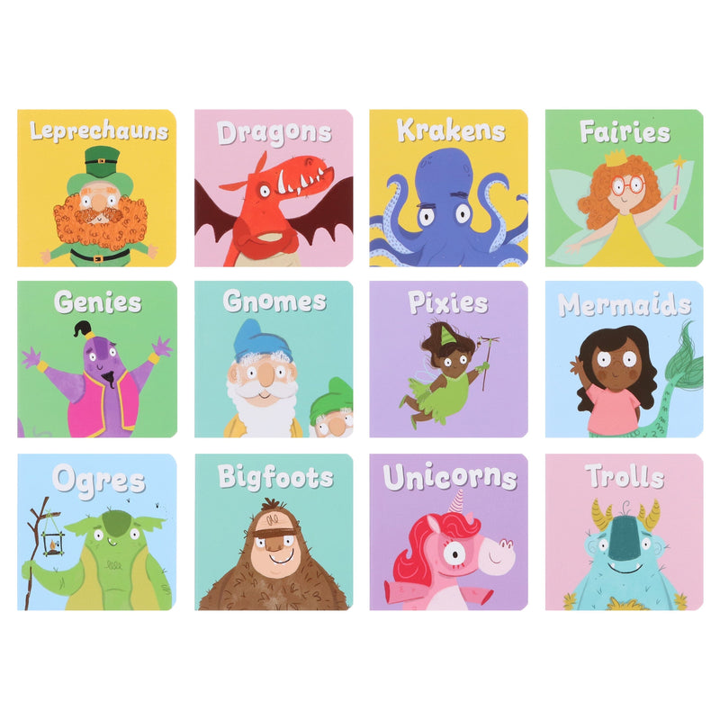 Children's Halloween Books: Flip Flap Fun - Trick or Treat & Knock, Knock, Who's Here? & A Case of Mythical Creatures: 14 Books Collection Set - Ages 0-5 - Board Book Age 0-5 Various