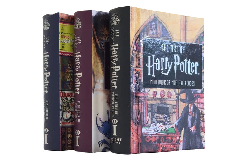 The Art of Harry Potter Series 3 Mini Books Collection Set - Ages 9+ - Hardback 9-14 Insight Editions