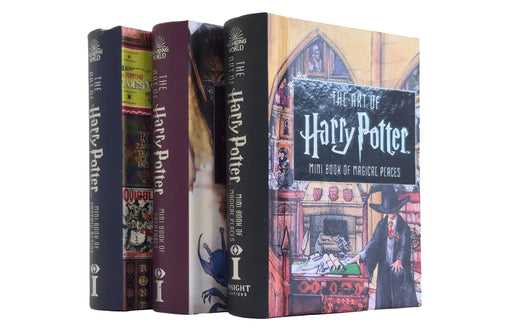 The Art of Harry Potter Series 3 Mini Books Collection Set - Ages 9+ - Hardback 9-14 Insight Editions