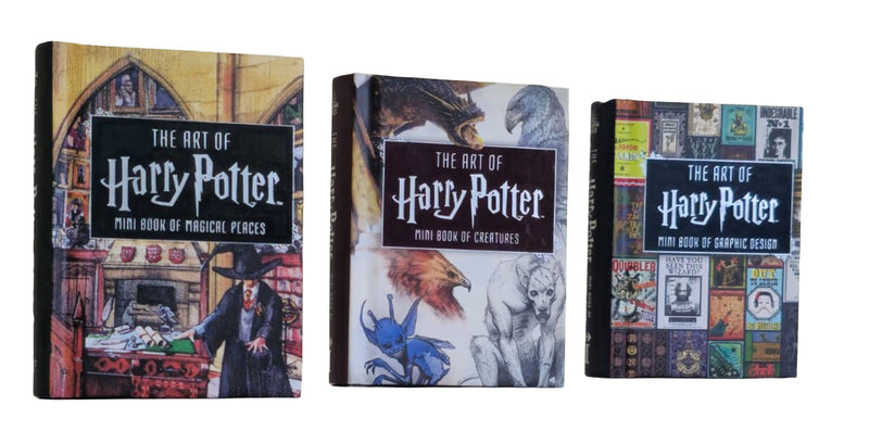 The Art of Harry Potter Series 3 Mini Books Collection Set - Ages 9+ - Hardback 9-14 Insight Editions