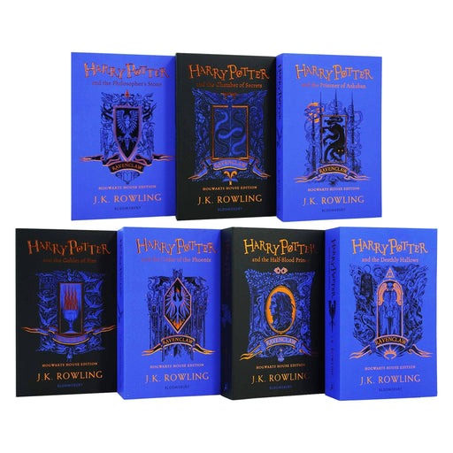 Harry Potter: Hogwarts House Editions - Ravenclaw 7 Books Box Set by J.K. Rowling - Ages 9+ - Paperback 9-14 Bloomsbury Publishing PLC