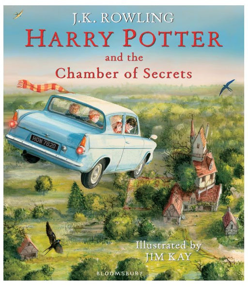 Damaged - Harry Potter and the Chamber of Secrets: Illustrated Edition by J. K. Rowling - Ages 7+ - Hardcover - I 36 9-14 Bloomsbury Publishing PLC