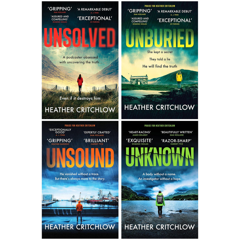 The Cal Lovett Files Series by Heather Critchlow 4 Books Collection Set - Fiction - Paperback Fiction Canelo