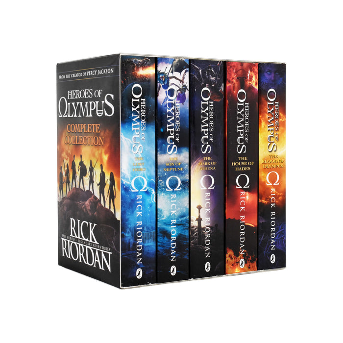Heroes of Olympus Complete Collection 5 Books Set By Rick Riordan - Age 9-14 - Paperback 9-14 Penguin