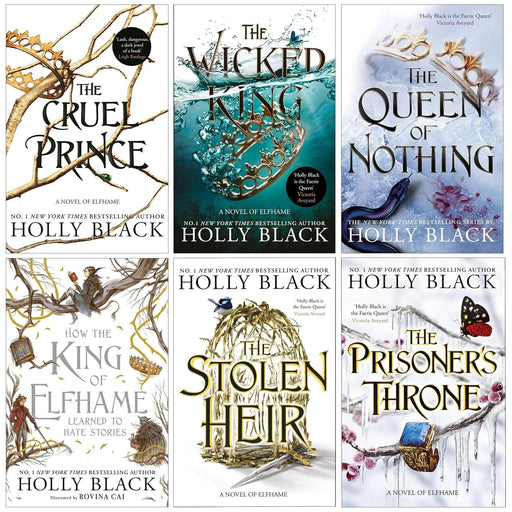 The Folk of the Air & The Stolen Heir Series by Holly Black 6 Books Collection Set - Ages 14+ - Paperback Young Adult Bonnier Books Ltd