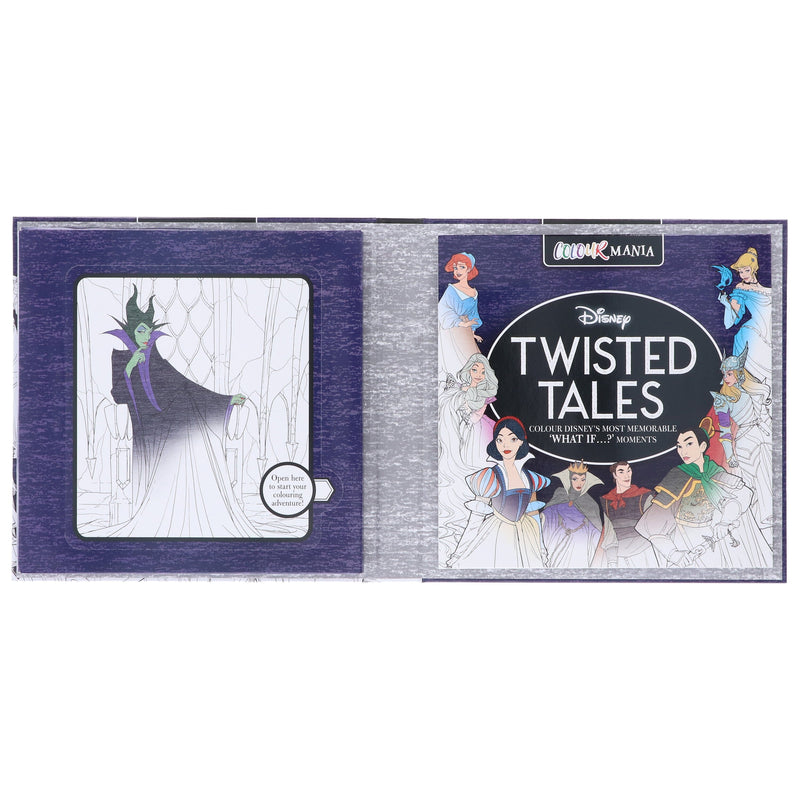 Disney: Twisted Tales Colourmania: Colour Disney's Most Memorable 'WHAT IF...?' Moments - Ages 10+ - Paperback 9-14 Autumn Publishing