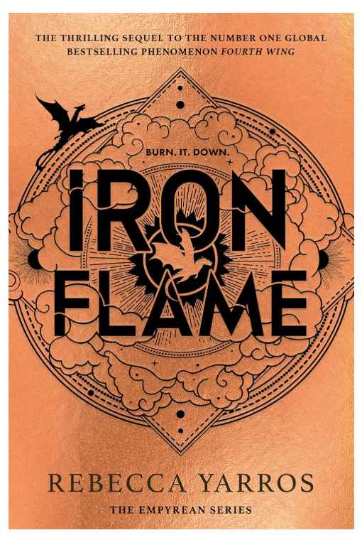 Damaged - Iron Flame by Rebecca Yarros - Fiction - Hardback - I 36
