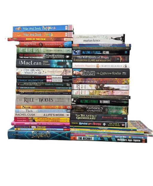 JOBLOT NUMBER 103: 40 Fiction/Children's Mix Books Collection - Paperback - I 22 Books2Door