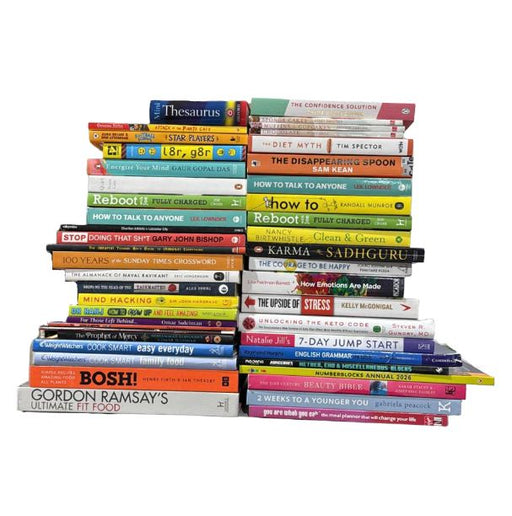 JOBLOT NUMBER 106: 40 Mixed Books Collection - Paperback - I 22 Books2Door