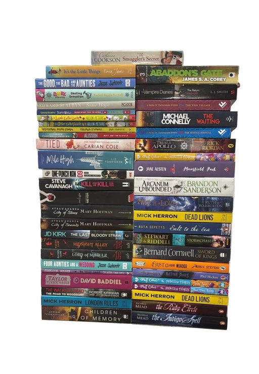 JOBLOT NUMBER 115: 40 Fiction/Children's Mix Books Collection - Paperback - I 22 Books2Door